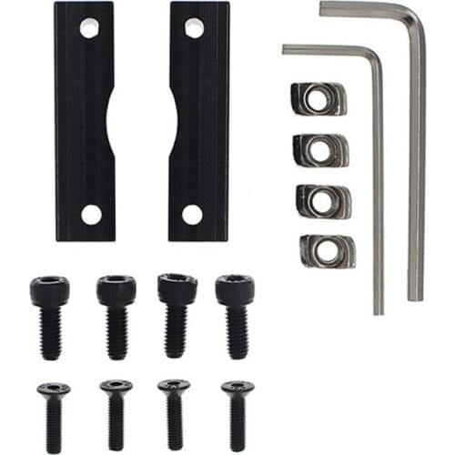 3D Printer Parts Aluminum Alloy Z axis Stepper Motor Mount Block for Ender 3/ Ender 3 Pro/ CR-10 Series Upgrade Kit