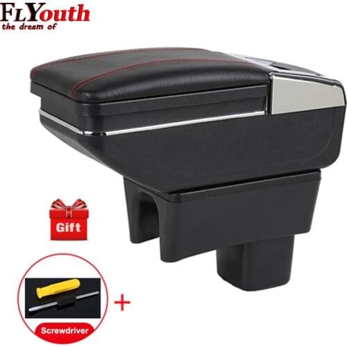 Car Armrest Box For Suzuki Swift 2005-2018 Central Store Content Box Cup Holder Ashtray Products Car-Styling Accessories Part