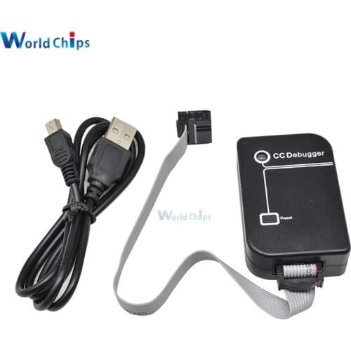 CC-Debugger Programmer Debugger Bluetooth Zigbee Emulator 2540 2531 2530 Protocol Analysis Mini USB Cable 10 Pins for JTAG Cable