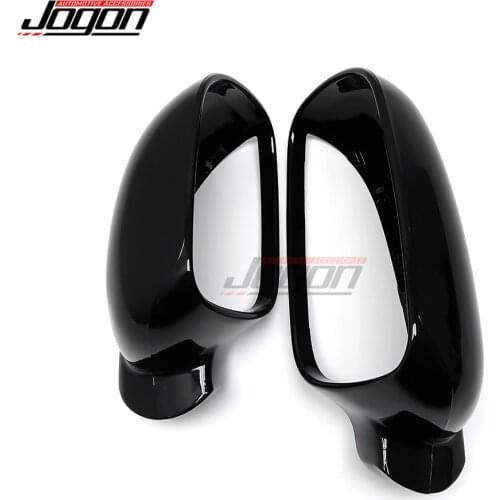 Piano Black For VW Golf 4 IV GTI R32 Jetta MK4 Bora 1J Passat B5 Car Side Rearview Rear View Mirror Cover Trim Replace