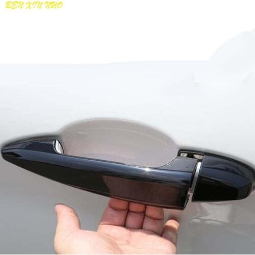 F15 F16 Door Handles Cover protective Sticker Exterior Accessories Decorative Trim for X5 X6 X1 F48