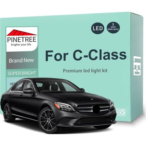 Led Interior Light Kit For Mercedes Benz C-Class W202 S202 W203 S203 W204 C204 S204 W205 LED Bulbs Canbus