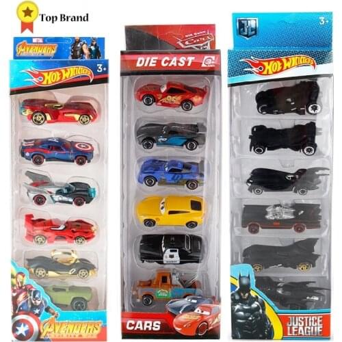 20 Styles Disney Marvel Spider-Man Pixar Car 3 Lightning McQueen Jackson Storm Mack Uncle Truck 1:55 Diecast PVC Car Model Toys