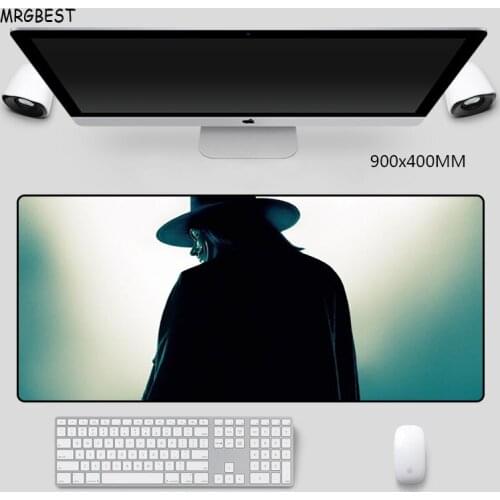 MRGBES Demon Back Gaming Mouse Pad Large Non-slip Nature Softy Rubber with Locked Edge Special Game Mousepad Notebook Mice Mats