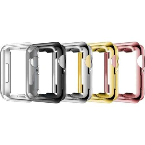 New 1pc Watch Cover for Watch Case 6 SE 5 4 3 2 1 Soft Clear TPU Screen