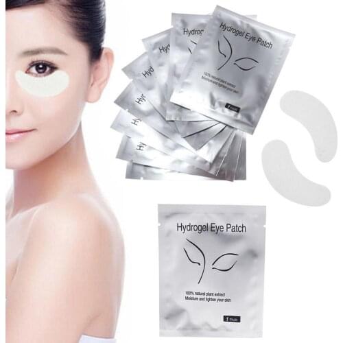 New Hydrogel Paper Patches Eyelash Extension Eyepads Eyelash Patch Lashes Extension Mask Eyepad Makeup Under Eye Pads Makeup