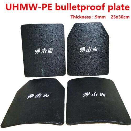NEW STYLE UHMW-PE SAPI Ballistic NIJ IIIA Bulletproof Plug Board Plate for Tactical Vest