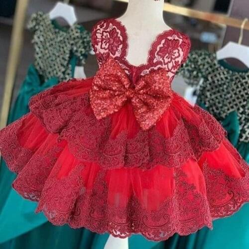 Baby Girl Clothes Birthday Dress Outfits Girls Boutique Clothing Christening Dresses For Toddler Girls