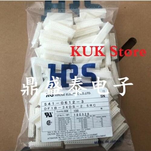 Original 100% NEW DF1B-34DS-2.5RC Connector 100PCS/LOT