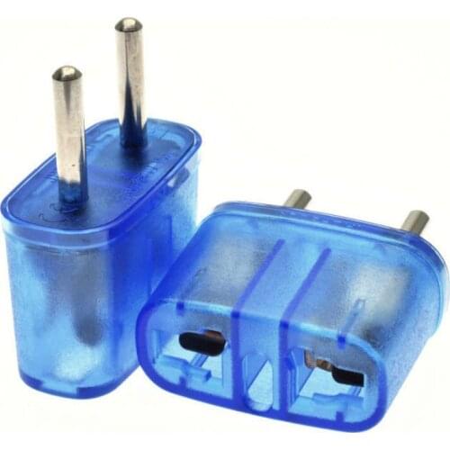 EU Euro Electrical Plug Adapter AC100~250V 10A Change US, AU 2 pin plug, Swiss, Italian 3 pin plug