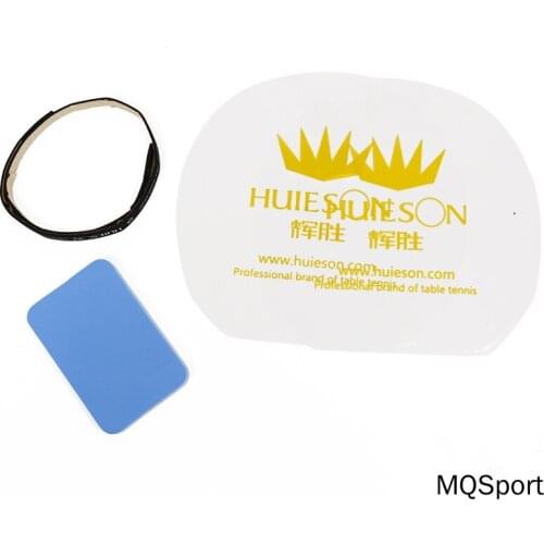 Huieson Professional Table Tennis Rubber Protective Film+Cleaner Sponge+ Racket Edge Protection Tape Table Tennis Accessories