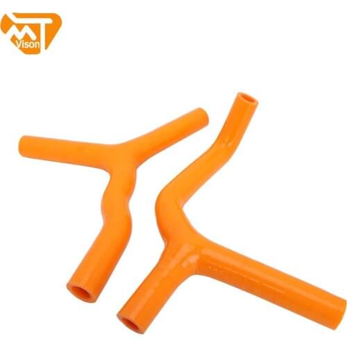 Motorcycle Engine Silicone Radiator Coolant Hose For KTM SX85 2003-2012 SX105 2004-2011 SX 85 105