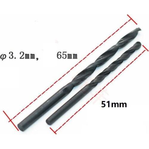 Drill Bit 3.2mm 2.5mm Cross automatic lock twist drill high speed steel straight shank