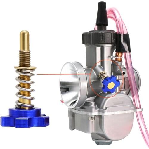 High Quality Motorcycle CNC Billet Carburetor Easy Air Fuel Mixture Idle Speed Adjuster Screw For Keihin PWK 21mm-34mm