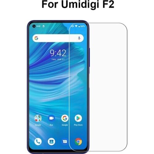 Tempered Glass For UMI UMIDIGI F2 Glass Anti-Explosion Scratch Proof Screen Protector Film for Umi Umidigi F2 F 2 9H 2.5D 2PCS