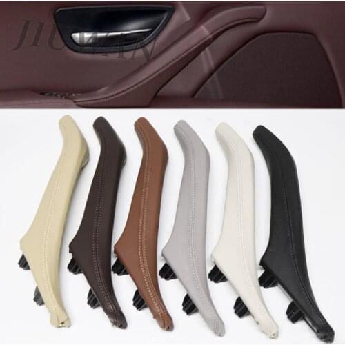 1pc Car Inner Armrest Handle Trim for BMW 5 Series F18 Auto Interior Door Panel Pull Handle Strim Cover Car Decor Accessories