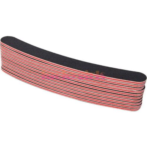 10PCS Nail Art Sanding Double-sided Buffer 80/80 Grit Nail Files UV Gel Polisher Manicure Pedicure Sandpaper Manicure Nail Tools