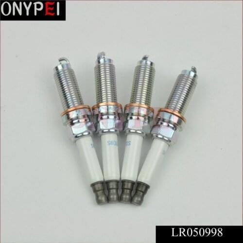 4PCS LR050998 SILZKAR7E8S 93476 Auto Ignition System Iridium Power Spark Plug For Land Rover LR4 Range Rover Sport
