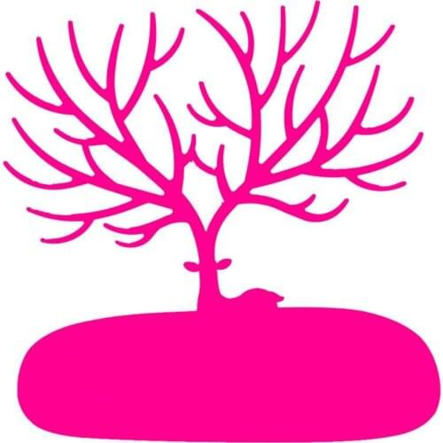 80% HOT SALES！！！Jewelry Holder Deer Shape Convenient Plastic Creative Hook Jewelry Organizer for Necklaces