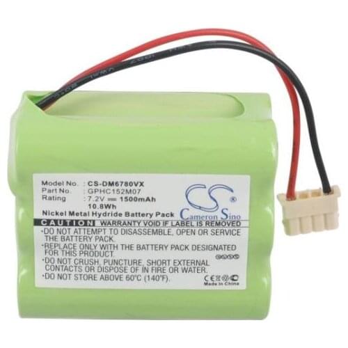 Cameron Sino 1500mAh battery for MINT 4200 4205 Automatic Floor Cleaner 4000 Plus 5000 GPHC152M07 for DIRT DEVIL EVO M678 M678