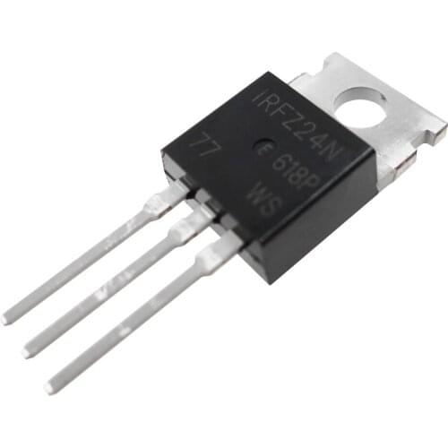 Free Shopping 100pcs/lot IRFZ24N IRFZ24NPBF TO-220 60V 17A new original