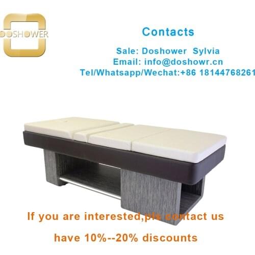 Doshower DS-W19233 electric lift massage bed with electric facial massage table bed for beauty spa salon massage bed