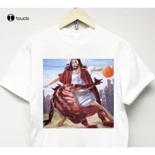 Jesus Crossover Satan T-Shirt Vtg Rap Tee