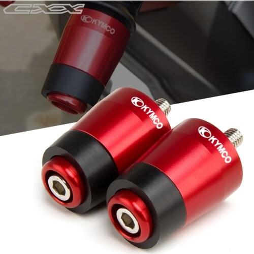 Motorcycle Cnc Handlebar Grips Handle Bar Ends plug For KYMCO Downtown 125 200 250 300/i 350i k-xct 300 Xciting 250 300 400/i