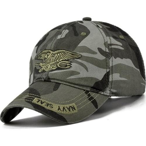 Fashion Men Navy Seal hat Top Quality Army green Snapback hats Hunting Fishing cap Outdoor Camo Baseball Caps Adjustable gorras