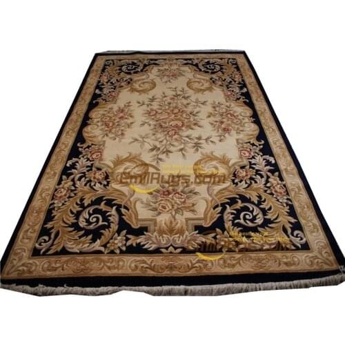 Oriental rug soft for living room -knotted Reversible Fashionable Household Decorates Museum