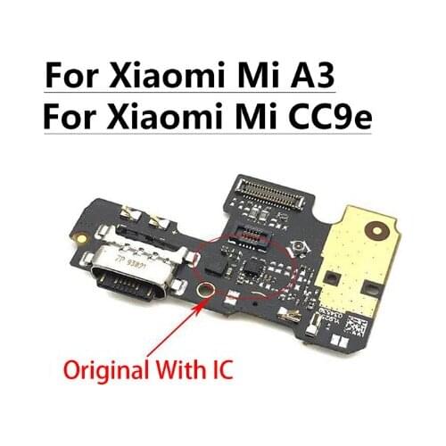 Original USB Charge Port Jack Dock Connector Charging Board Flex Cable For Xiaomi Mi A3 cc9e