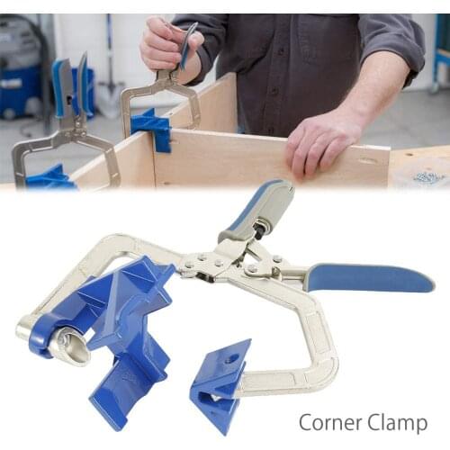 90 Degree Right Angle Woodworking Clamp Picture Frame Corner Clip Hand Tool Clamps For Woodworking