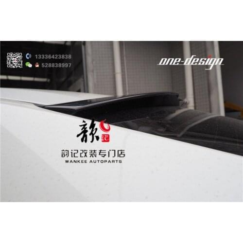 Fit for honda 10 gen for civic America version carbon fiber spoiler wing