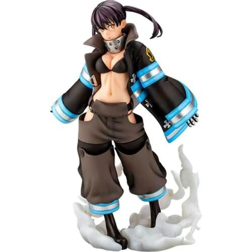 Pre-Sale Scorching Fire Brigade Figure Kotatsu Tamaki Anime Dolls Figures Collectibles Pvc Model 19.5Cm Anime Toys Gift