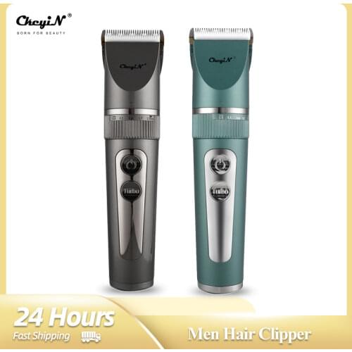 CkeyiN Electric Hair Trimmer Cordless Professional Clipper IPX7 Waterproof Shaver Full Body Washable Beard Mower Limited Comb