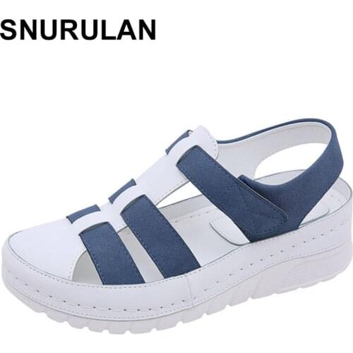 SNURULANWomen flats shoes woman casual flats hiking light soft leather loafers shoes woman zapatos mujer sapato