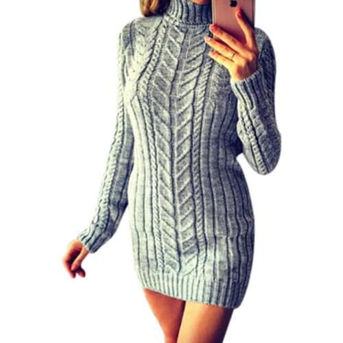 New Turtleneck Sweater Women Autumn Winter Knitted Sweaer Casual Long Sleeve Pullovers Thick Warm Womens Jumper Pull Femme
