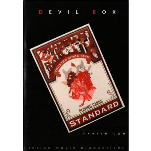 The Devil Box by Martin Goh (DVD & Gimmick) Card Magic Tricks Close Up Stage Props Magia Professional Mentalism Illusion Mystery