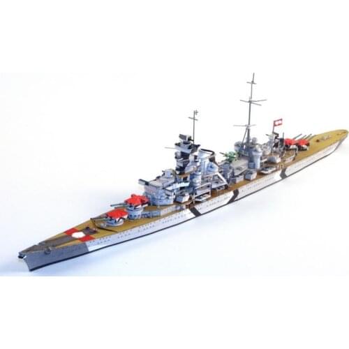 1: 400 Paper Model Cruiser Prince Eugen Germany