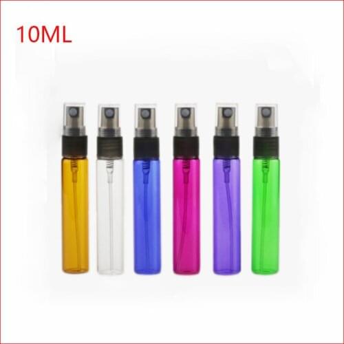 10ml Refillable Portable Perfume Glass Bottle 1/3oz Travel Empty Spray Atomizer Bottles Cosmetic Packaging Cosmetic Container