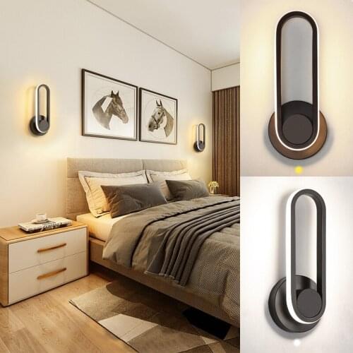 12W LED Wall Lamp Indoor Living Room Dining Room Decoration Lighting Bedroom Beside Wall Light Stairway Corridor Light fixtures