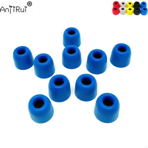 10 pcs ANJIRUI T400 ear pads Noise isolation memory foam ear tips foam ear cushion earbuds for in ear earbuds earphones headset