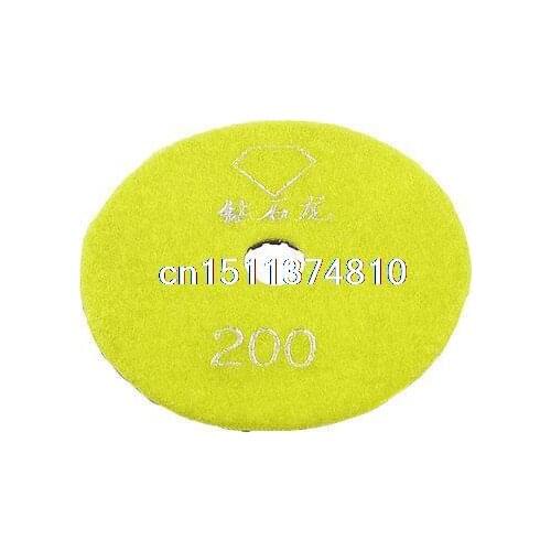 Double Sided Marble Buffing Wet Dry Diamond Polishing Pad Replacement 200 Grit