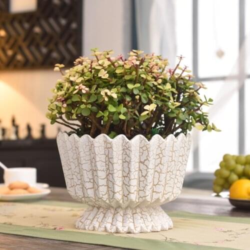 European Ceramic Flower Pots Indoor Large Plants Pots Planting Creative Ornaments Modern Doniczka Ozdobna Home Decor ED50FP
