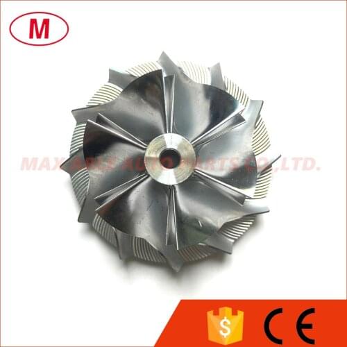 GT1249 786556-0002 36.40/49.00mm 6+6 blades High Performance Turbo Billet Compressor wheel/Aluminum 2618/Milling wheel