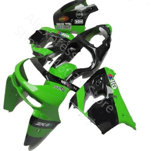 Hot Sales Green Black Fairing Kit For KAWASAKI NINJA ZX9R 98-99 ZX 9R ZX 9R 9 R 98 99 1998 1999 Bodywork Body Fairings