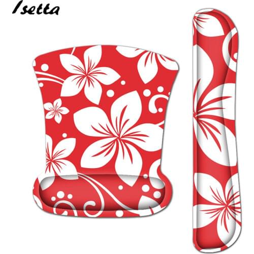 Mouse Pad Wrist Rest Keyboard Hand Care Support Wrist Care Comfort Mouse Pad Ergonomic Memory For Office Computer Laptop