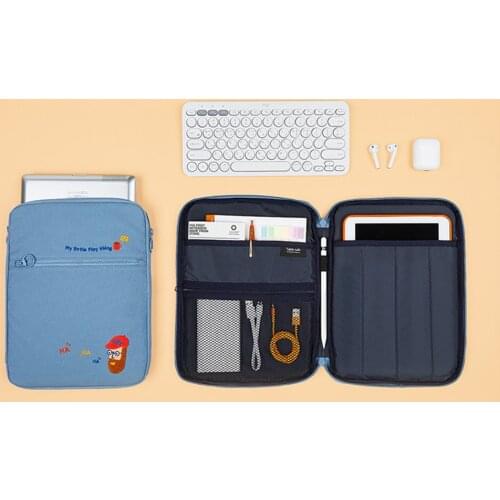 Tablet Sleeve Pouch Multi Functional Storage Bag for iPad Pro 11 10.5 10.9 Inch Air 4 2020 Case Travel Bags for iPad Air Mini