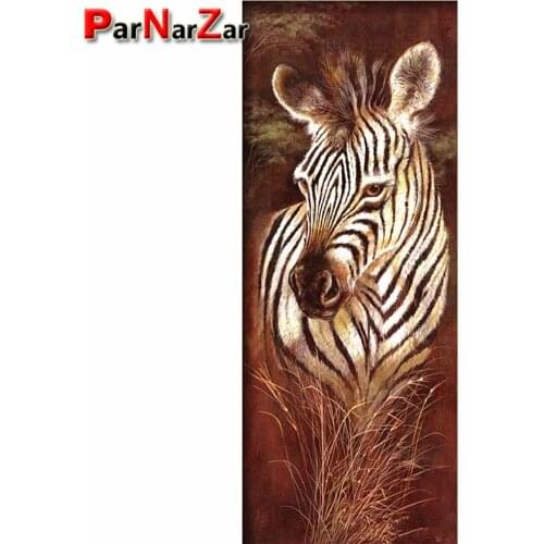 ParNarZar Zebra DIY 5D Diamond Painting Full Set, Crystal Rhinestone Embroidery Painting Diamond Decoration For Home Wall Decor