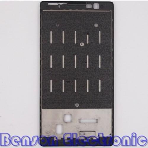 BaanSam New LCD Holder Screen Front Frame For Lenovo K80 K80M Housing Case Without 3M Adhesive